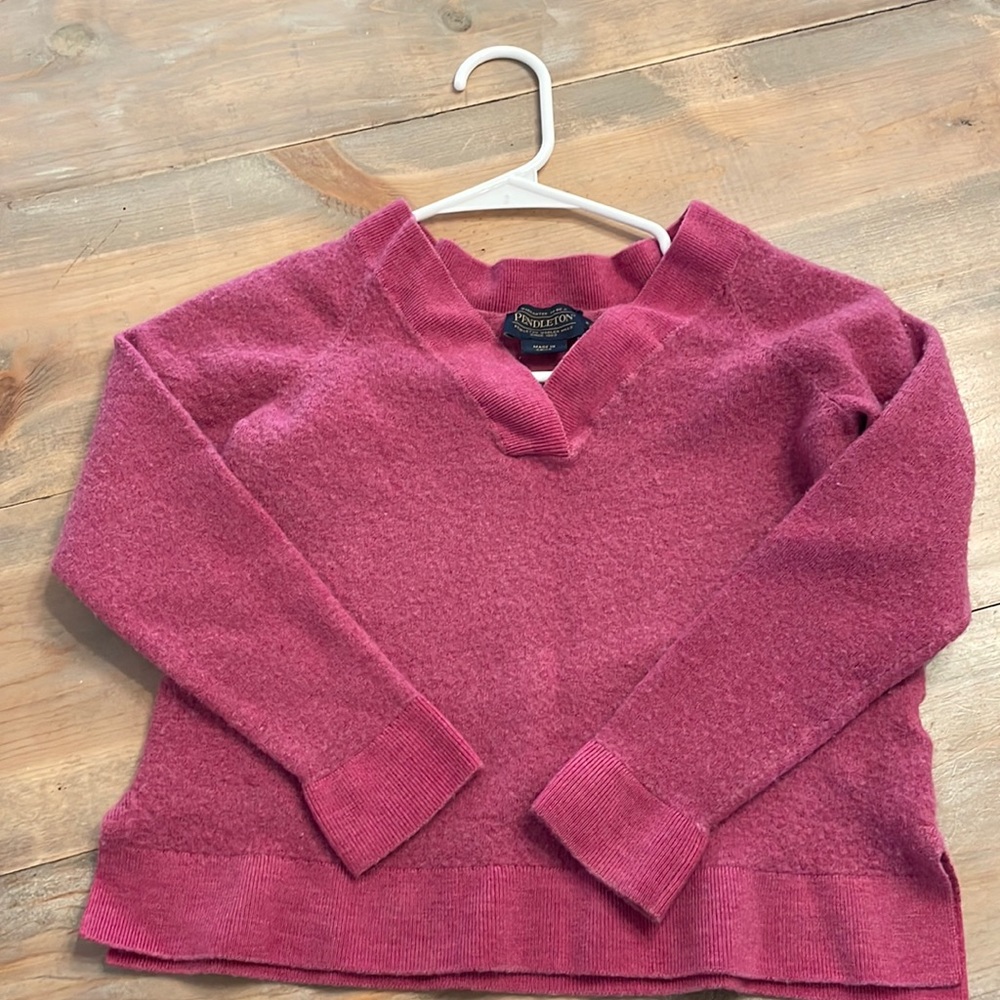 Xxs Vintage Pendleton cashmere sweater.